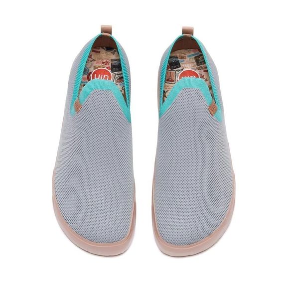 UIN Men\'s Shoes Slip On Knitted Comfort Sneaker (Fuerteventura- Rhino Grey) main image 4